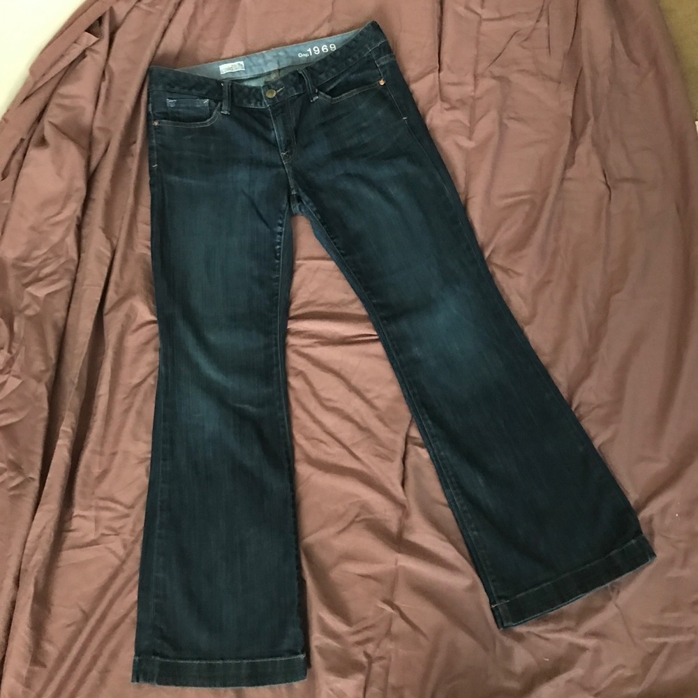 Gap Long & Lean Jeans 29/8a - LOW RISE/BOOTCUT/FLARE/ANKLE LENGTH